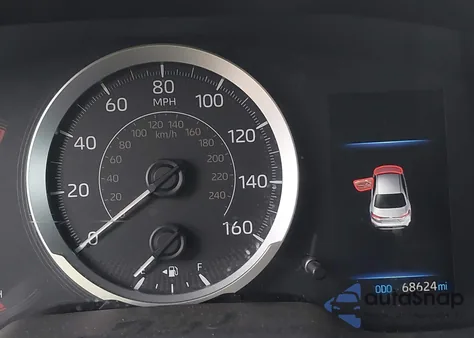 2020 Toyota Corolla Le z USA, uszkodzony, nr VIN 5YFEPRAE9LP089531